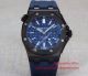 2017 Fake Audemars Piguet Royal Oak Black Bezel Black Case Watch (3)_th.jpg